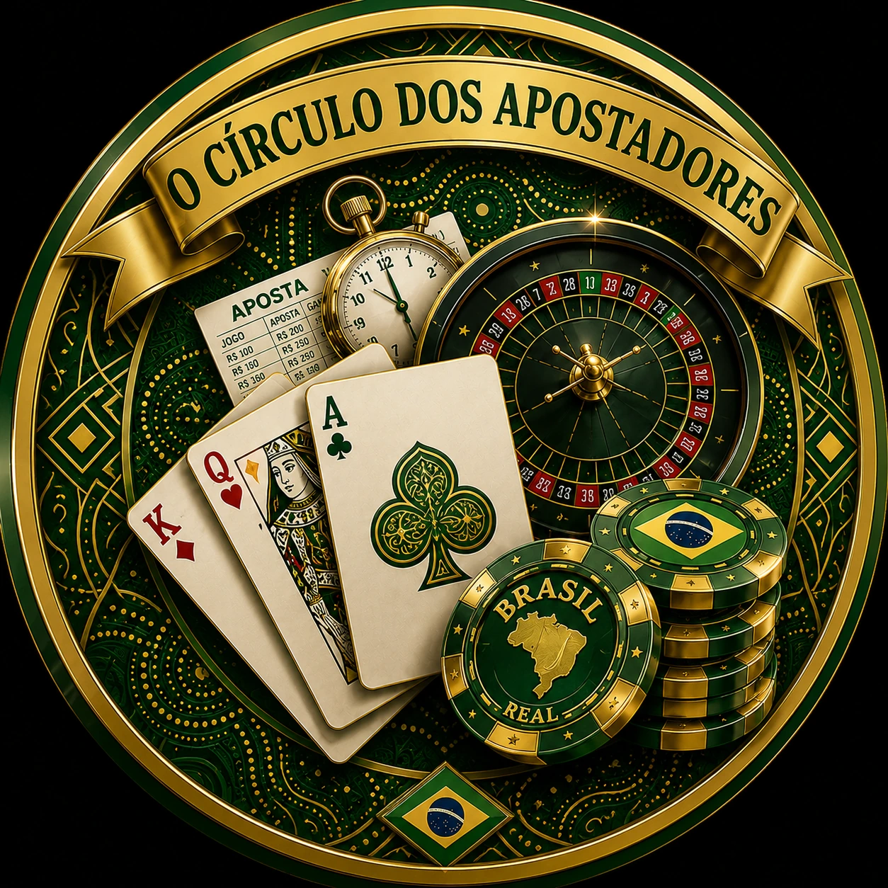 Fichas e jogos de cassino Brubets