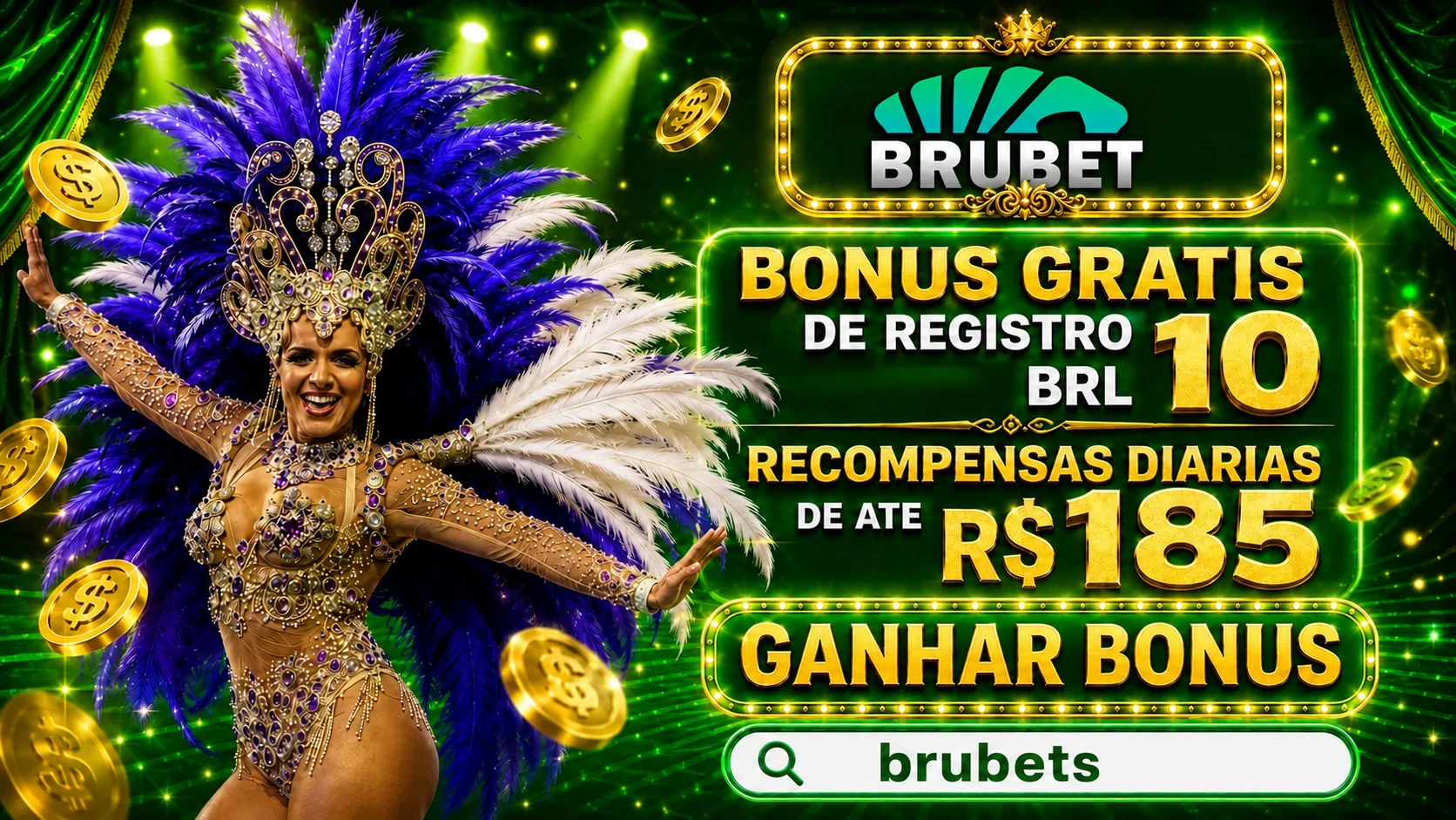 Bônus de cadastro Brubets